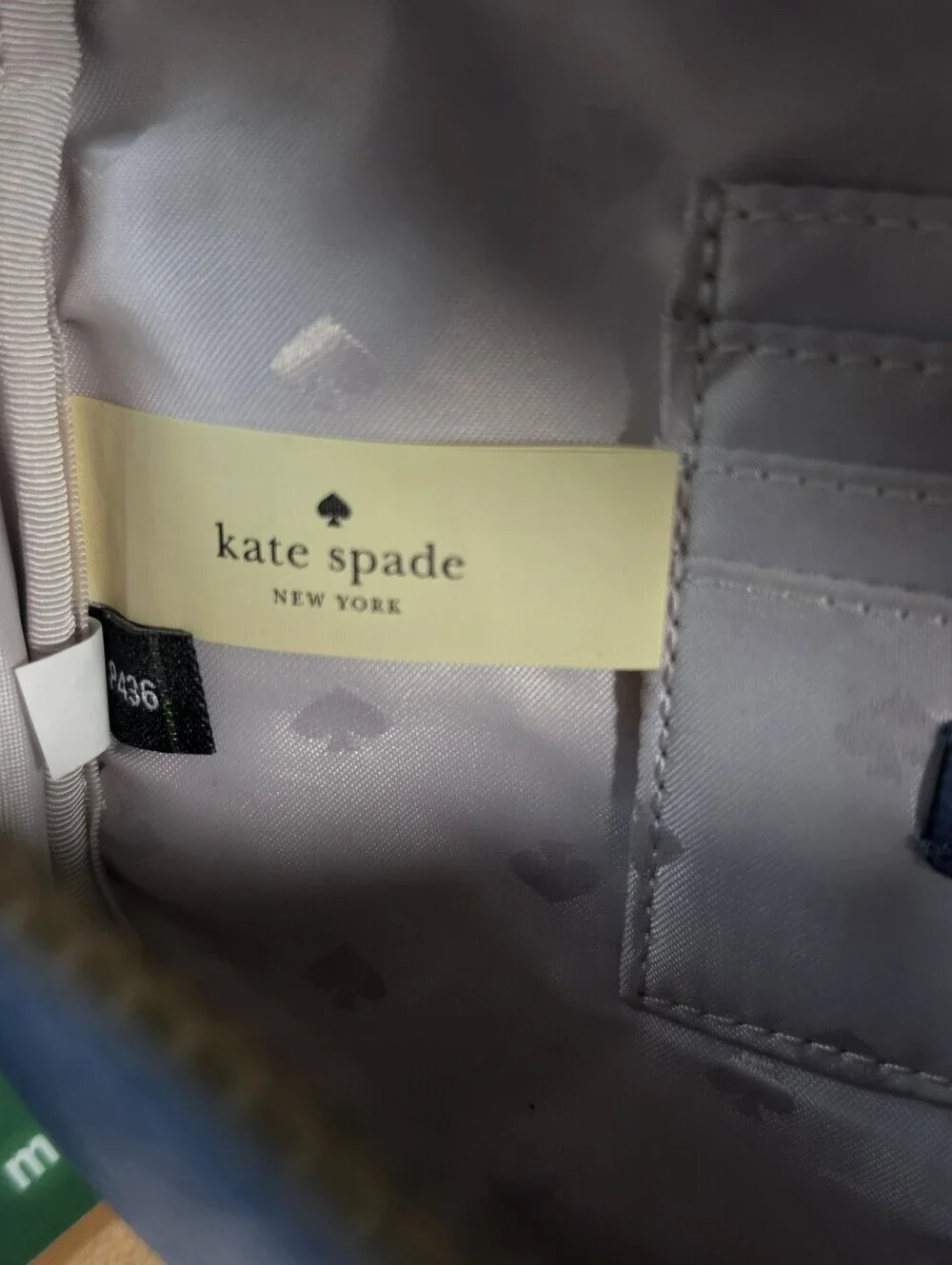 KATE SPADE WAIST/SLING NYLON/LEATHER BAG
